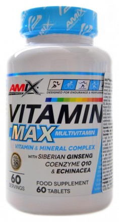 AmixPerformance Vitamin Max Multivitamin 60 tablet