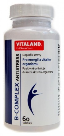 Vitaland B-complex antistress 60 kapslí