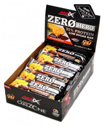 Amix Zero Hero 31% protein bar 15 x 65 g