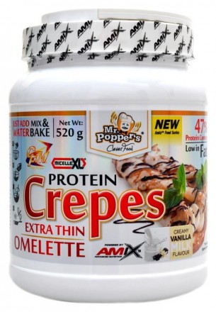 AmixMr.Poppers Protein Crepes 520 g