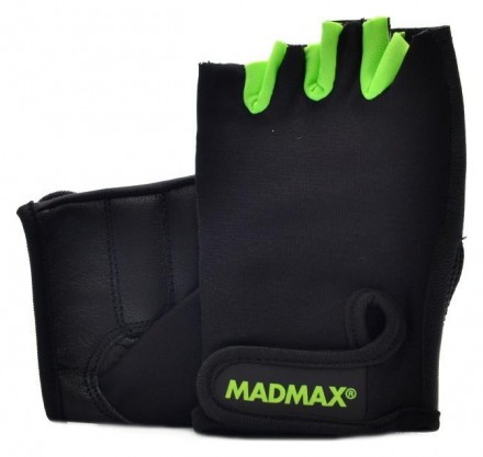 Mad Max fitness rukavice Rainbow green MFG251