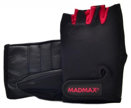 Mad Max fitness rukavice Rainbow red MFG251