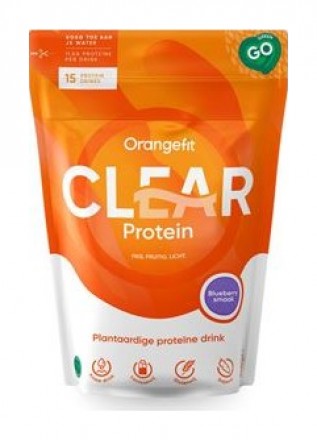 Orangefit Clear Protein 240g borůvka