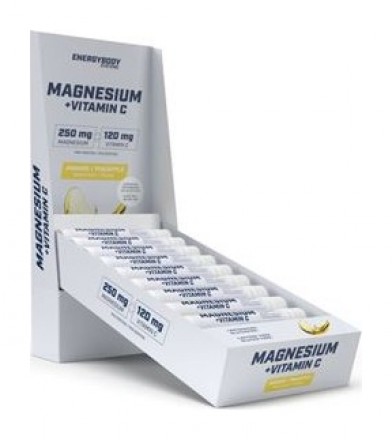 EnergyBody Magnesium Liquid + vitamín C 20 ampulí 