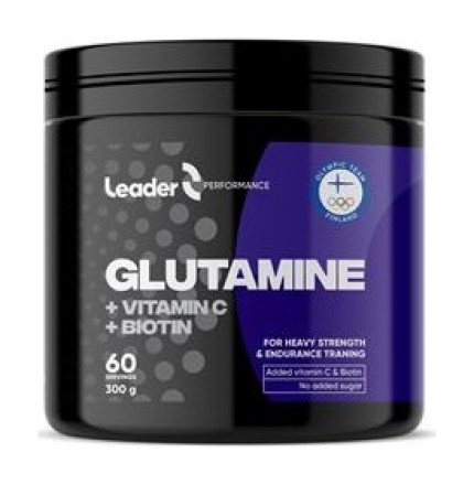 Leader Glutamine + Vitamin C + Biotin 300g