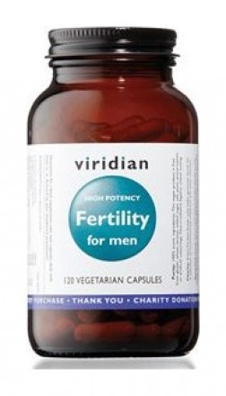 Viridian Fertility for Men 120 kapslí (Mužská plodnost)