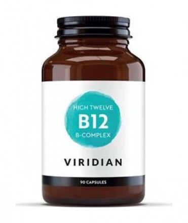 Viridian B-Complex B12 High Twelwe® 90kapslí