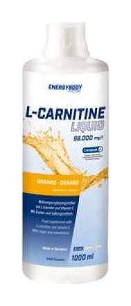 EnergyBody L-Carnitin Liquid 1000ml pomeranč