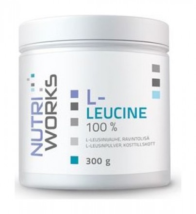 NutriWorks L-Leucine 100% 300g (L-leucin 100%)