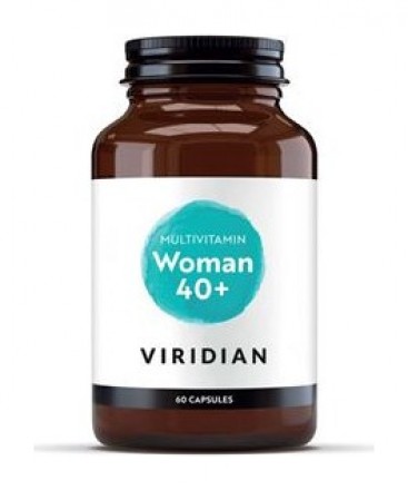 Viridian 40+ Woman Multivitamin 60 kapslí (Natural multivitamín pro ženy)