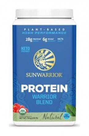 Sunwarrior Protein Blend BIO 750g moka (Hrachový a konopný protein)