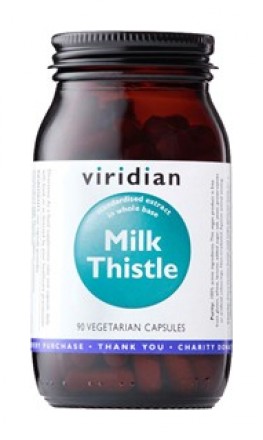 Viridian Milk Thistle 90 kapslí (Ostropestřec mariánský)