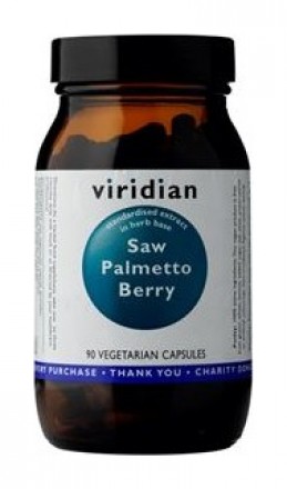 Viridian Saw Palmetto Berry 90 kapslí (Serenoa plazivá)