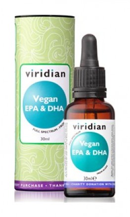 Viridian Vegan EPA and DHA 30ml