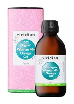 Viridian Woman 40+ Omega Oil 200ml Organic