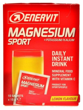 Enervit Magnesium + potassium sport 10 x 15 g
