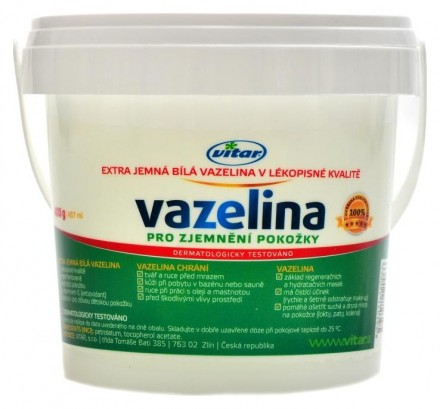 Vitar Vazelina jemná bílá 400 g