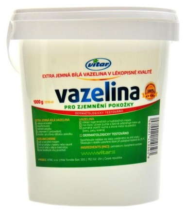 Vitar Vazelina jemná bílá 1000 g