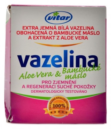 Vitar Vazelina Aloe vera + Bambucké máslo 110 g