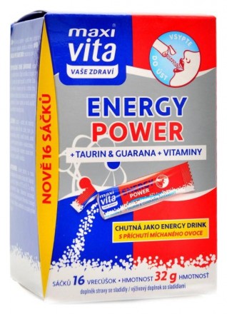 Vitar MaxiVita Energy Power stick pack 12 sáčků 24g