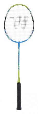 WISH Badmintonová raketa Fusiontec 970, modro/zelená
