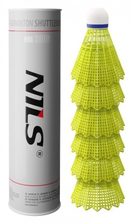 NILS Badmintonové míčky NBL6306 6 ks
