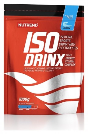 Nutrend IsoDrinX 1000g s kofeinem