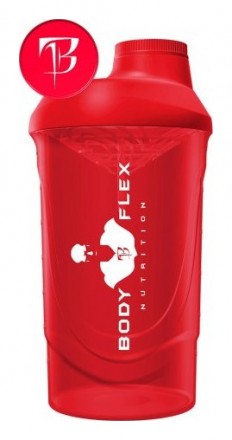 Bodyflex Shaker červený 600 ml