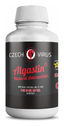 Czech Virus ALGASTIN® NATURAL ASTAXANTHIN 