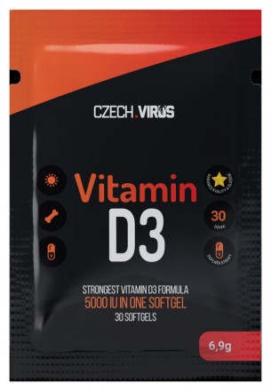 Czech Virus Vitamin D3 30tbl