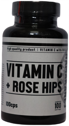Namakanej Vitamín C + Rose hips 100 kapslí