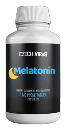 Czech Virus Melatonin 200 tablet  250 mcg 