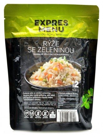 Expres menu Rýže se zeleninou 400g