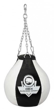 BUSHIDO Boxovací hruška DBX SK15 černo-bílá 15 kg