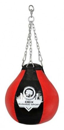 BUSHIDO Boxovací hruška DBX SK15 černo-červená 15 kg