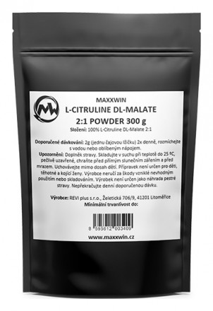Maxxwin L-CITRULINE DL-MALATE 300 g