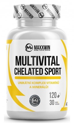 Maxxwin MULTIVITAL CHELATED SPORT 120 kapslí