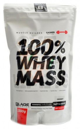 Hitec nutrition BS Blade 100% Whey Mass gainer 1500g