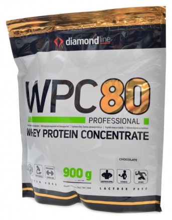 Hitec nutrition Diamond line WPC 80 whey protein 900 g