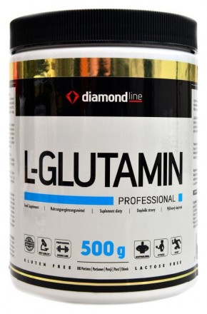 Hitec nutrition Diamond line L-Glutamin 500g