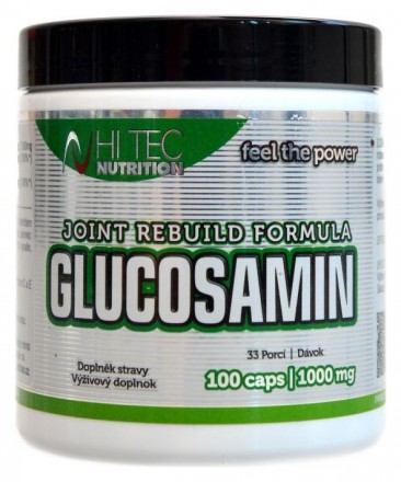 Hitec nutrition Glucosamin 100 kapslí