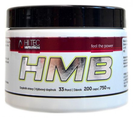 Hitec nutrition HMB 750 200 kapslí