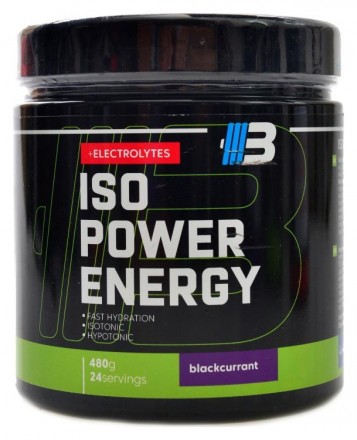 Body Nutrition Iso power energy + elektrolyty 480 g
