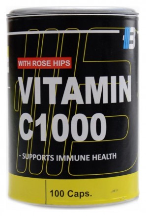 Body Nutrition Vitamín C 1000 + šípky 100 tablet