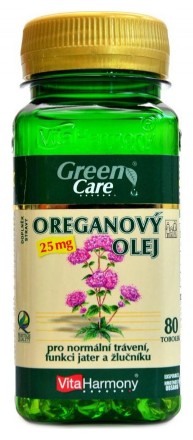 VitaHarmony Oreganový olej 25 mg 80 kapslí