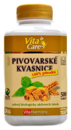 VitaHarmony Pivovarské kvasnice 500 tablet