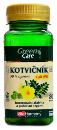 VitaHarmony Kotvičník 500 mg 90% saponinů 80 kapslí