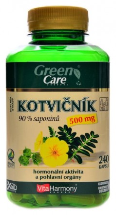 VitaHarmony XXL Kotvičník 500 mg 90% saponinů 240 kapslí