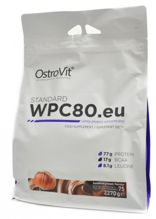 OstroVit Standard WPC 80.eu protein 2270 g