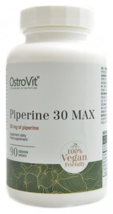 OstroVit Piperine 30 mg MAX 90 tablet